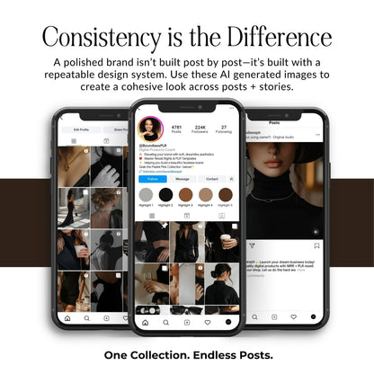 Dark & Moody AI Stock Images | 100 Aesthetic Lifestyle Photos | MRR PLR Digital Products Boundless PLR