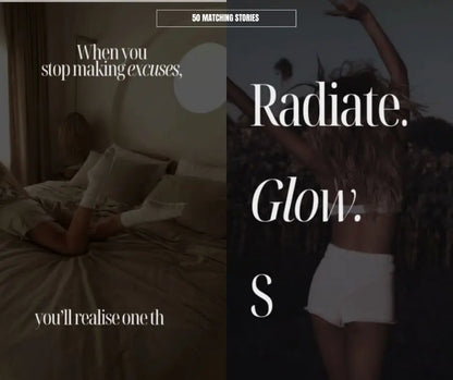 Positive Mindset Social Media Templates – Canva Editable with MRR & PLR Boundless PLR