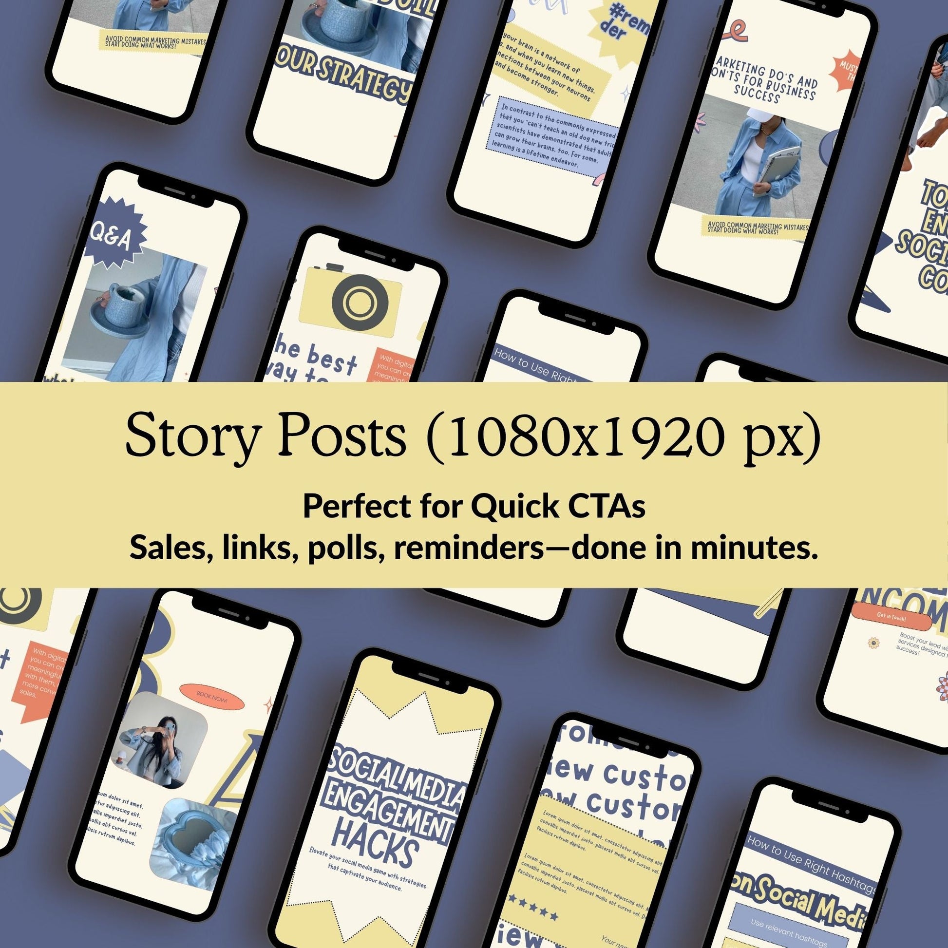 PLR Social Media Templates Canva Editable, Digital Marketing Instagram Templates, Story & Portrait, MRR PLR Boundless PLR