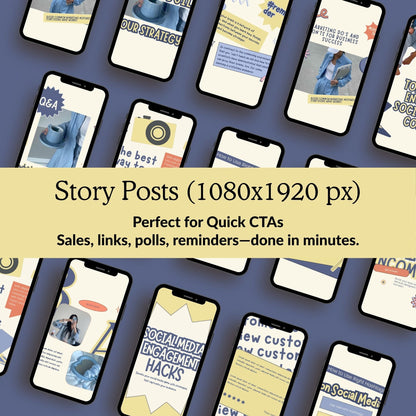 PLR Social Media Templates Canva Editable, Digital Marketing Instagram Templates, Story & Portrait, MRR PLR Boundless PLR