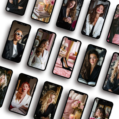 AI Stock Photos | Boss Aesthetic Images in 3 Sizes | MRR & PLR Resell Rights Boundless PLR