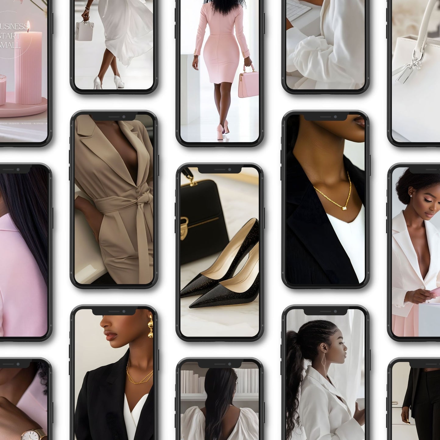 Melanin Woman CEO Stock Photo Collection – 400 Stylish & Elegant Images | PLR Stock Images | MRR & PLR Resell Rights