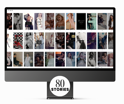 Millie Bold Luxury Canva Social Media Templates | PLR + MRR