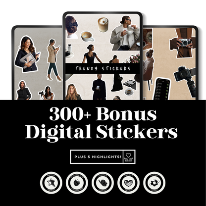 Canva-Editable Coquette Instagram Templates | 50 Square + 50 Portrait + 50 Story | MRR + PLR Boundless PLR