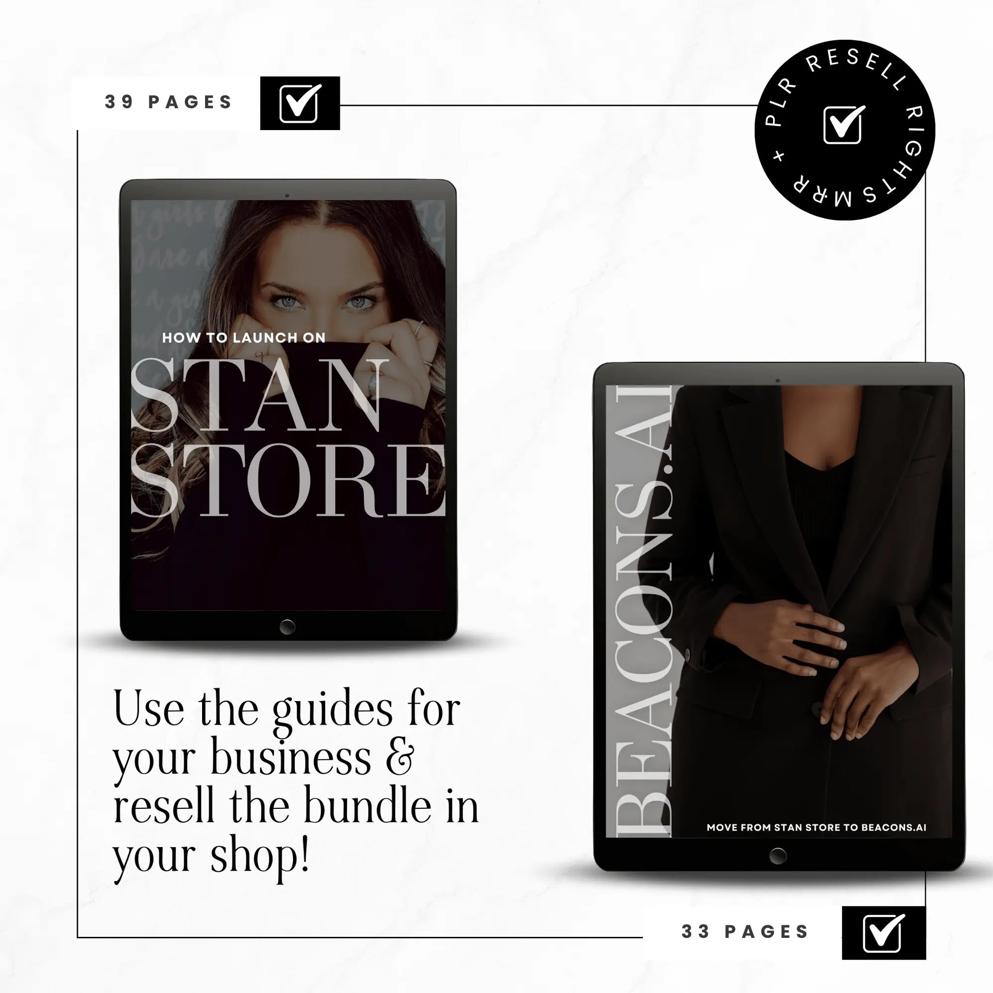 Digital Store Launch Kit with MRR and PLR Resell Rights, PLR Bundles, Step-by-Step Guides to Start & Scale Your Online Shop