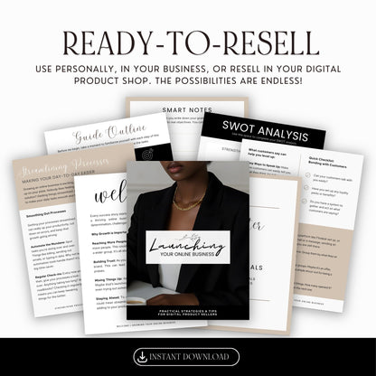 Growing Your Online Business: Proven Strategies to Scale & Sell Digital Products | Includes MRR & PLR Resell Rights
