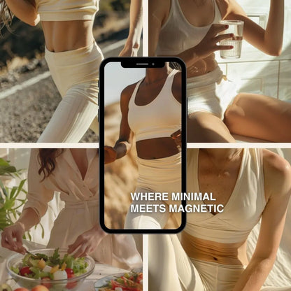 Faceless Fitness | 60+ Aesthetic AI Stock Images for Wellness Creators, Fashion Brands & PLR Sellers (MRR + PLR Included) Boundless PLR