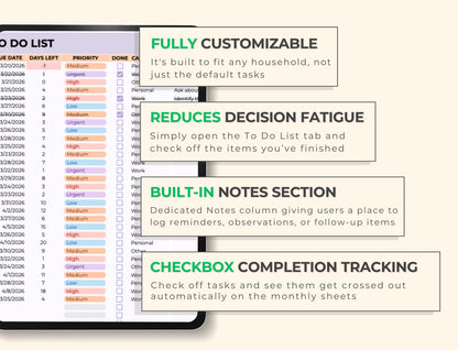 Task Tracker Spreadsheet Google Sheets Template, MRR & PLR Resell Rights Boundless PLR