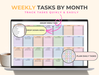 Cleaning Checklist Google Sheets Template | MRR & PLR Resell Rights Boundless PLR