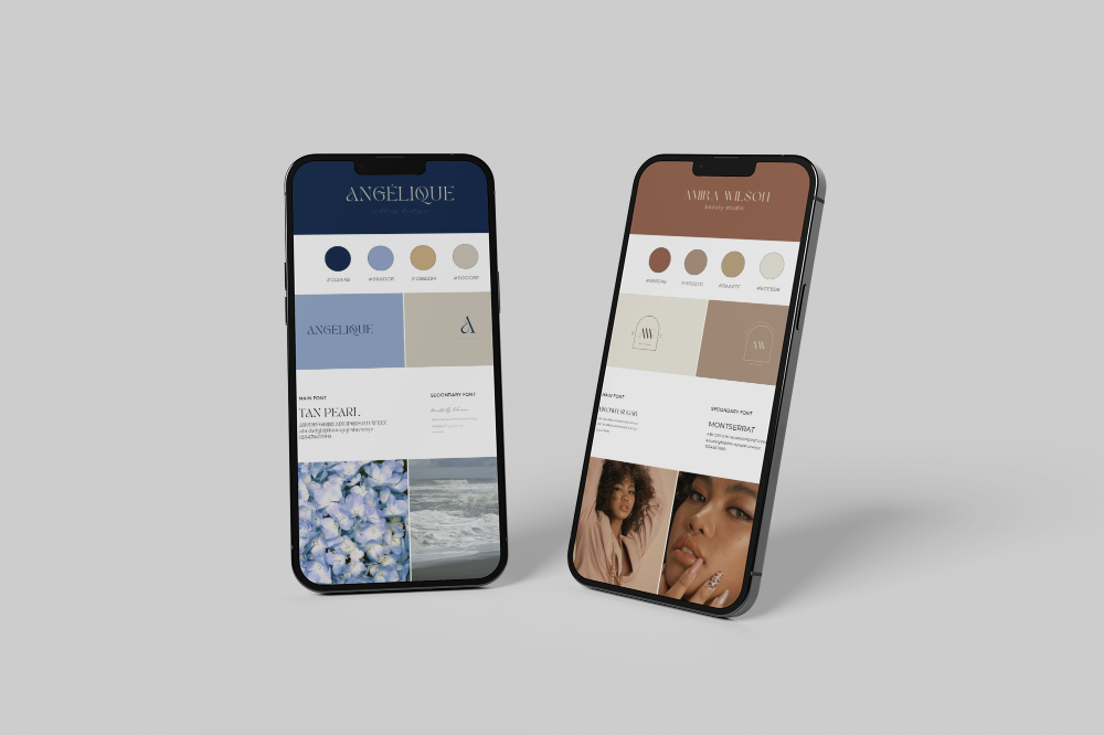 Canva Brand Board Template Kit, Logo, Color Palette, Font Pairing (MRR PLR, 3 Bonuses)