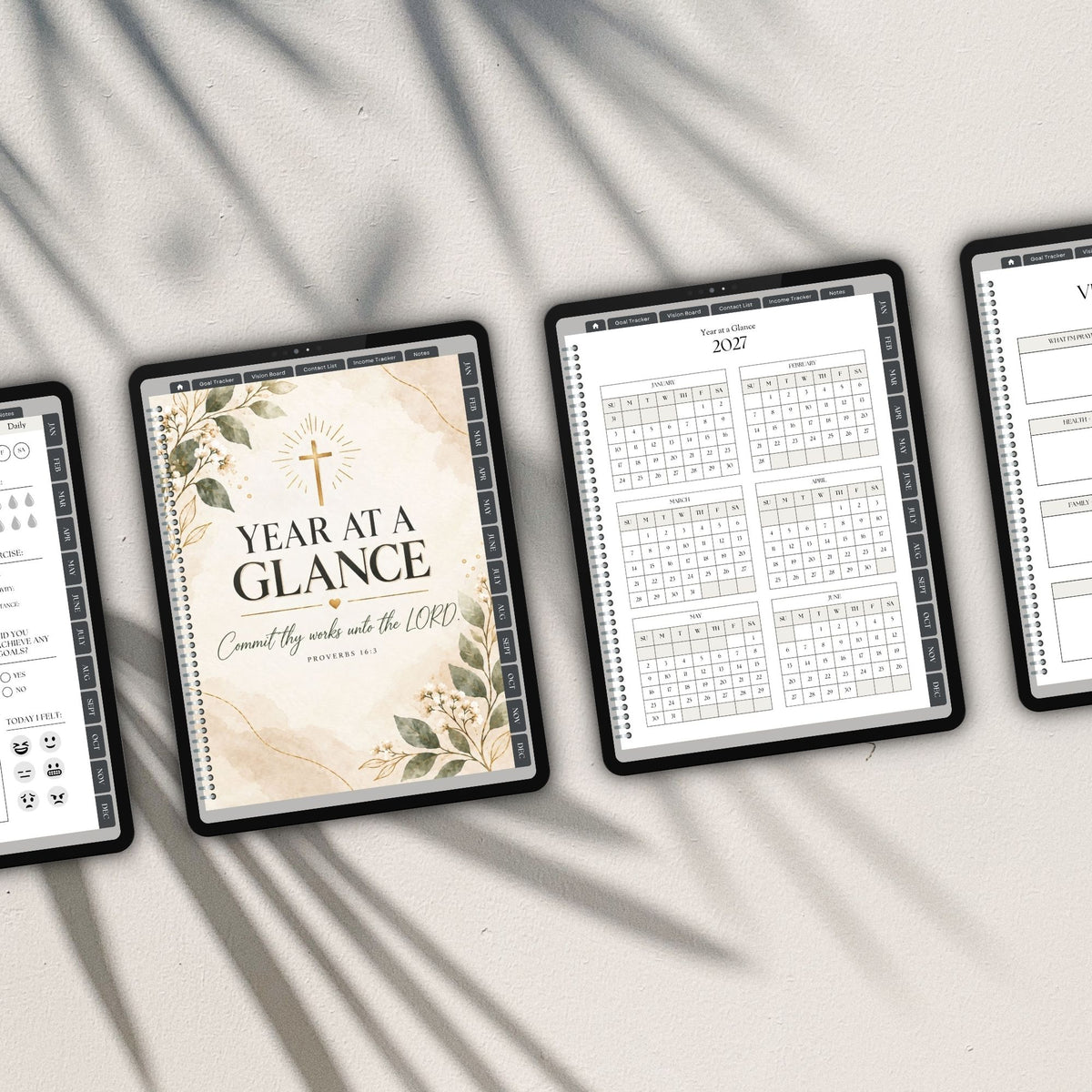 2027 Christian Planner – Canva Template with PLR & MRR Resell Rights