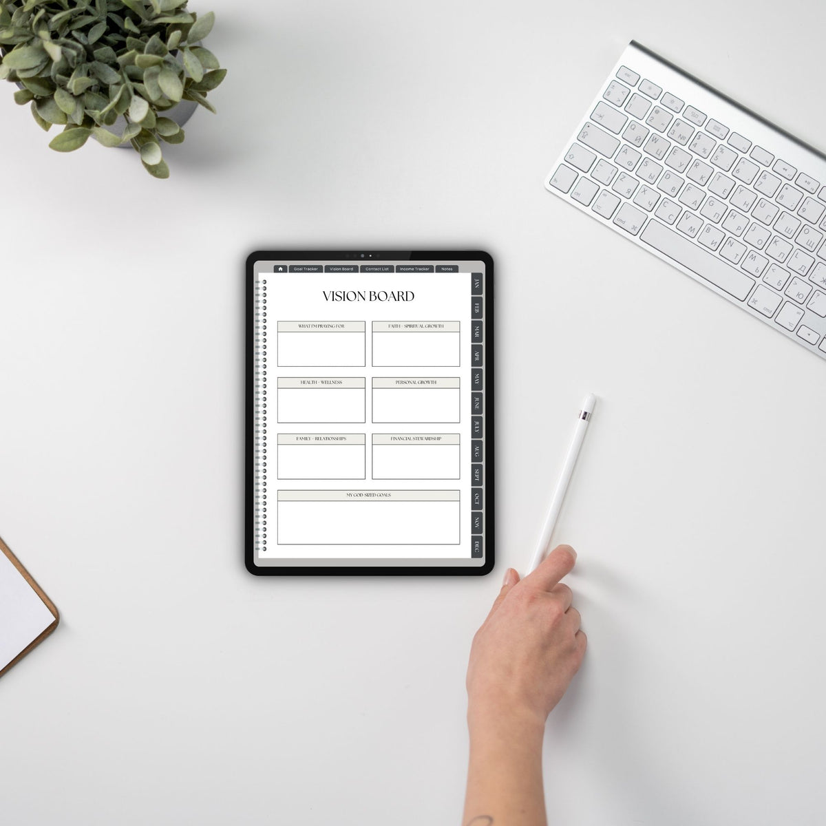 2027 Christian Planner – Canva Template with PLR & MRR Resell Rights