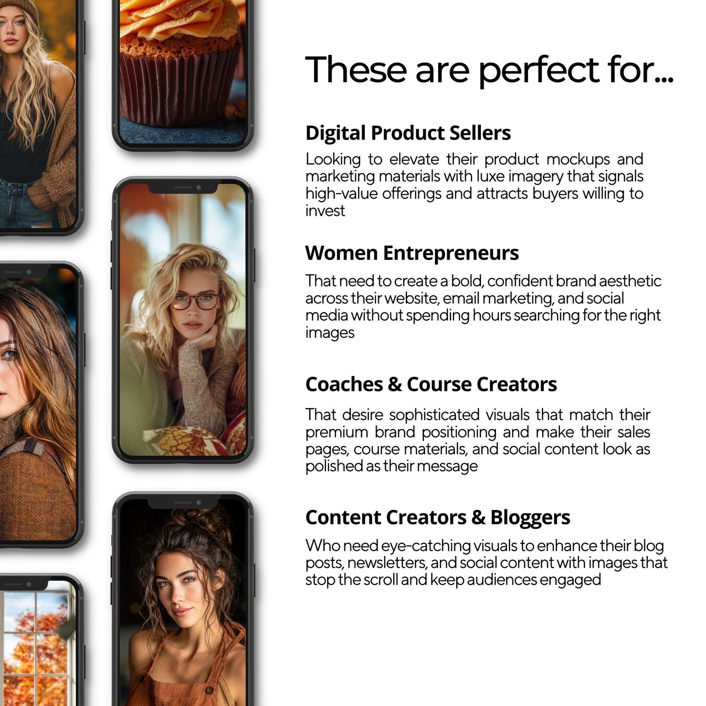 Rust & Tan Autumn Aesthetic Image Bundle (300) | Canva | MRR + PLR Resell Rights