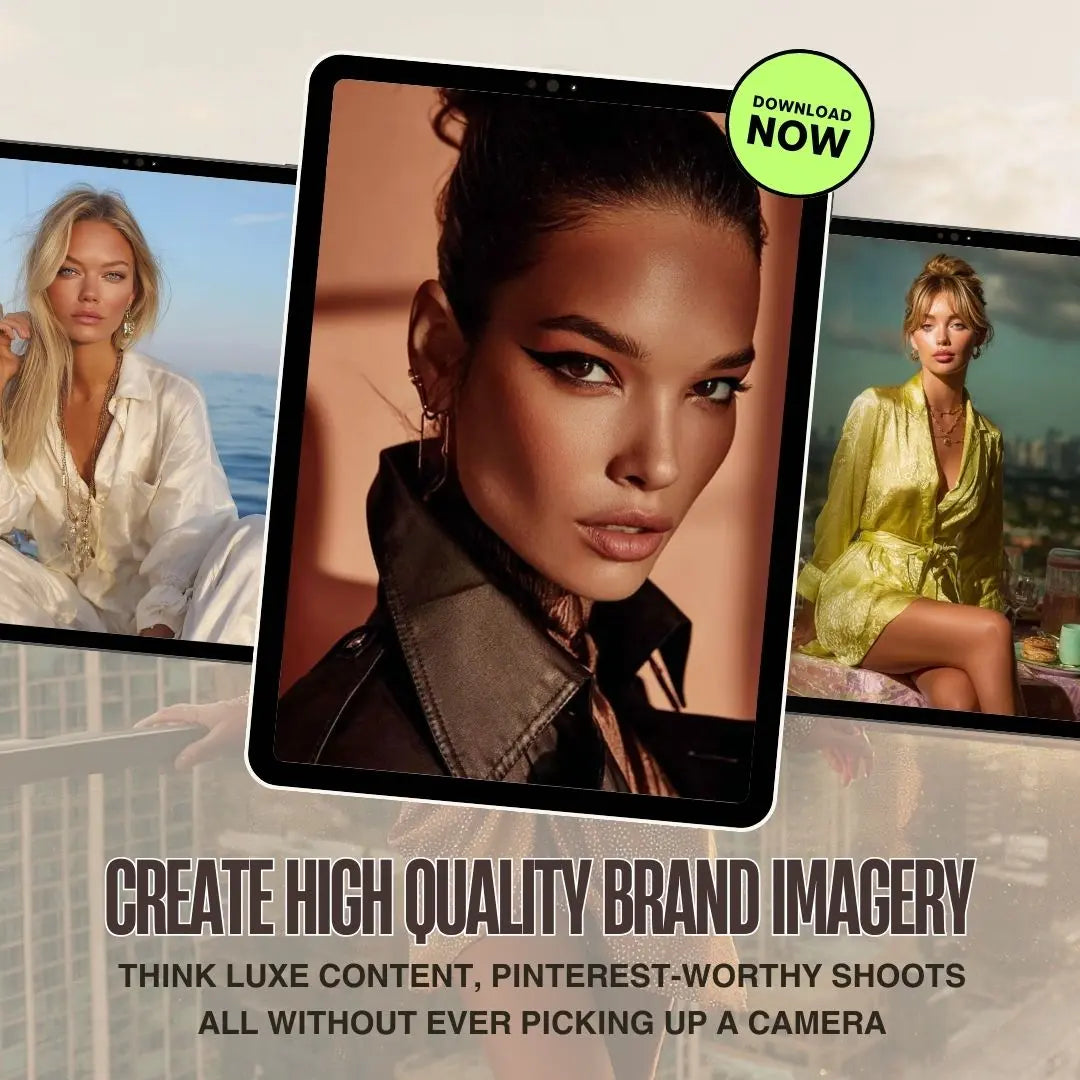 Icon Energy Prompt Pack — Canva Editable AI Photography Prompts with PLR & MRR Rights Boundless PLR