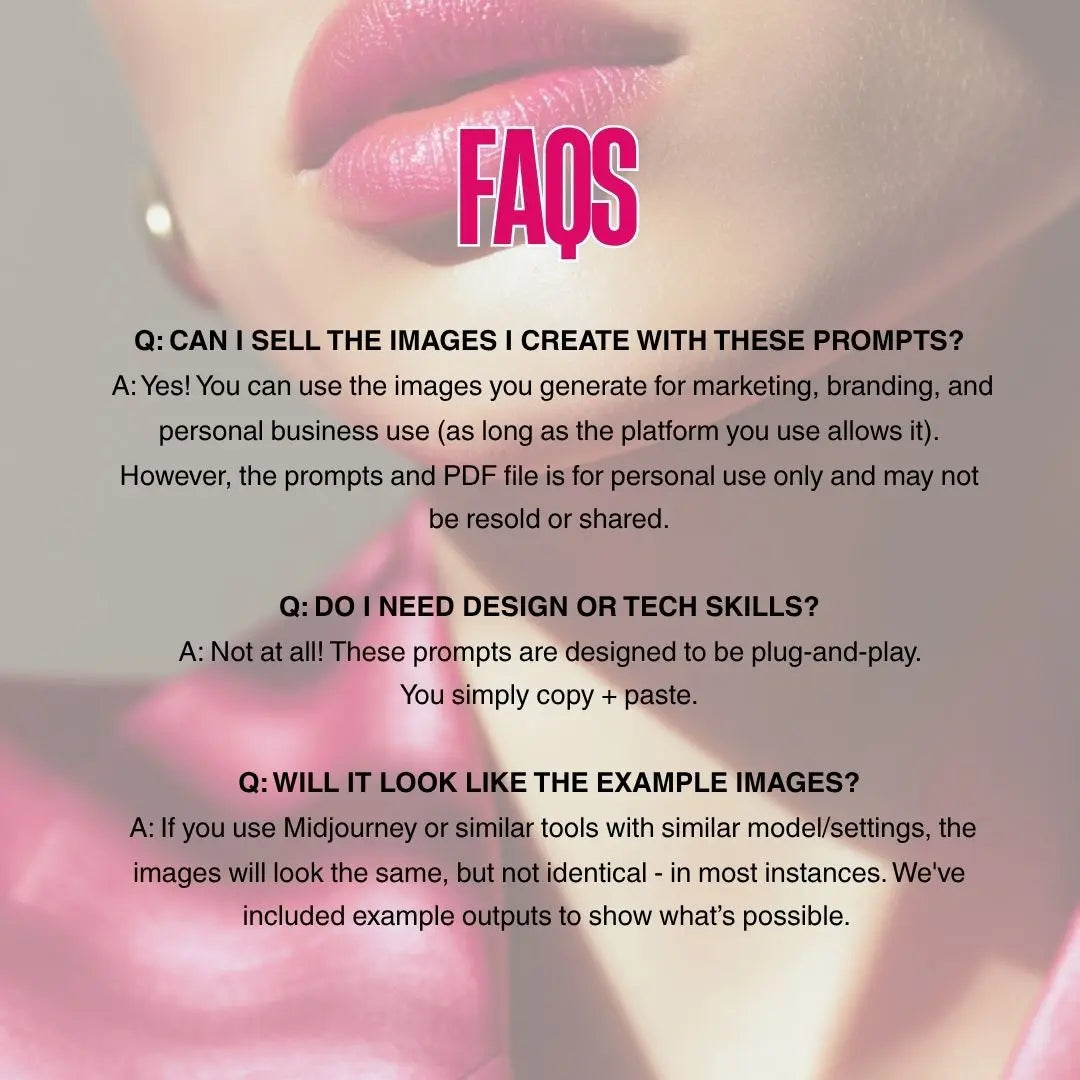 Glossed in Power AI Prompt Pack – Create Faceless, Viral-Ready Images (Personal & Business Use Only) Boundless PLR