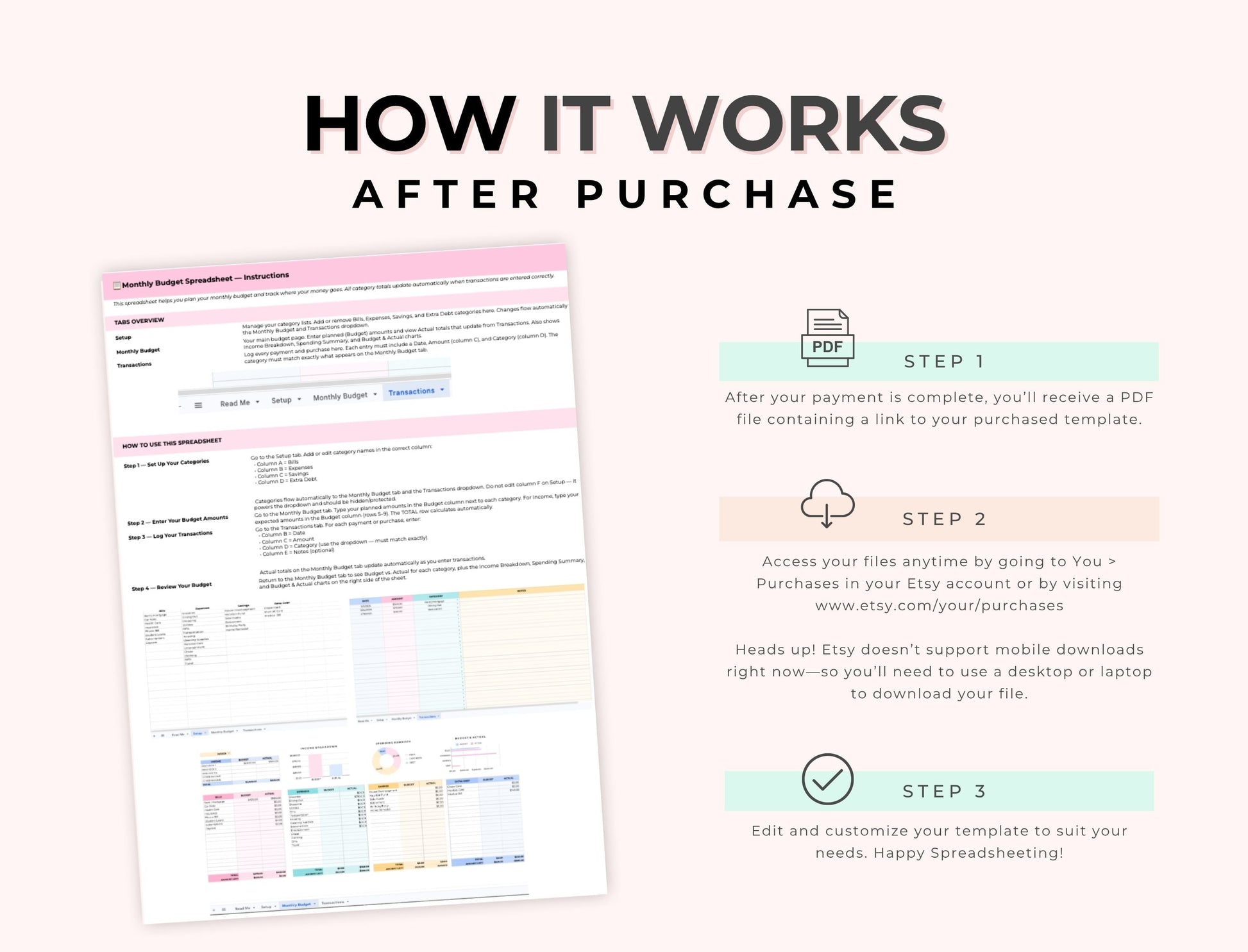 Google Sheets PLR Template, Starter Monthly Budget Spreadsheet, Budget Planner, MRR PLR Resell Rights Boundless PLR