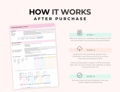 Google Sheets PLR Template, Starter Monthly Budget Spreadsheet, Budget Planner, MRR PLR Resell Rights Boundless PLR