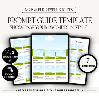 Midjourney Prompt Guide + Tutorial Bundle (MRR + PLR) | Hyperreal + Motion