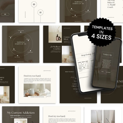 Engage & Elevate Instagram Content Pack | Canva Templates for Reels, Carousels & Posts (PLR + MRR) Boundless PLR