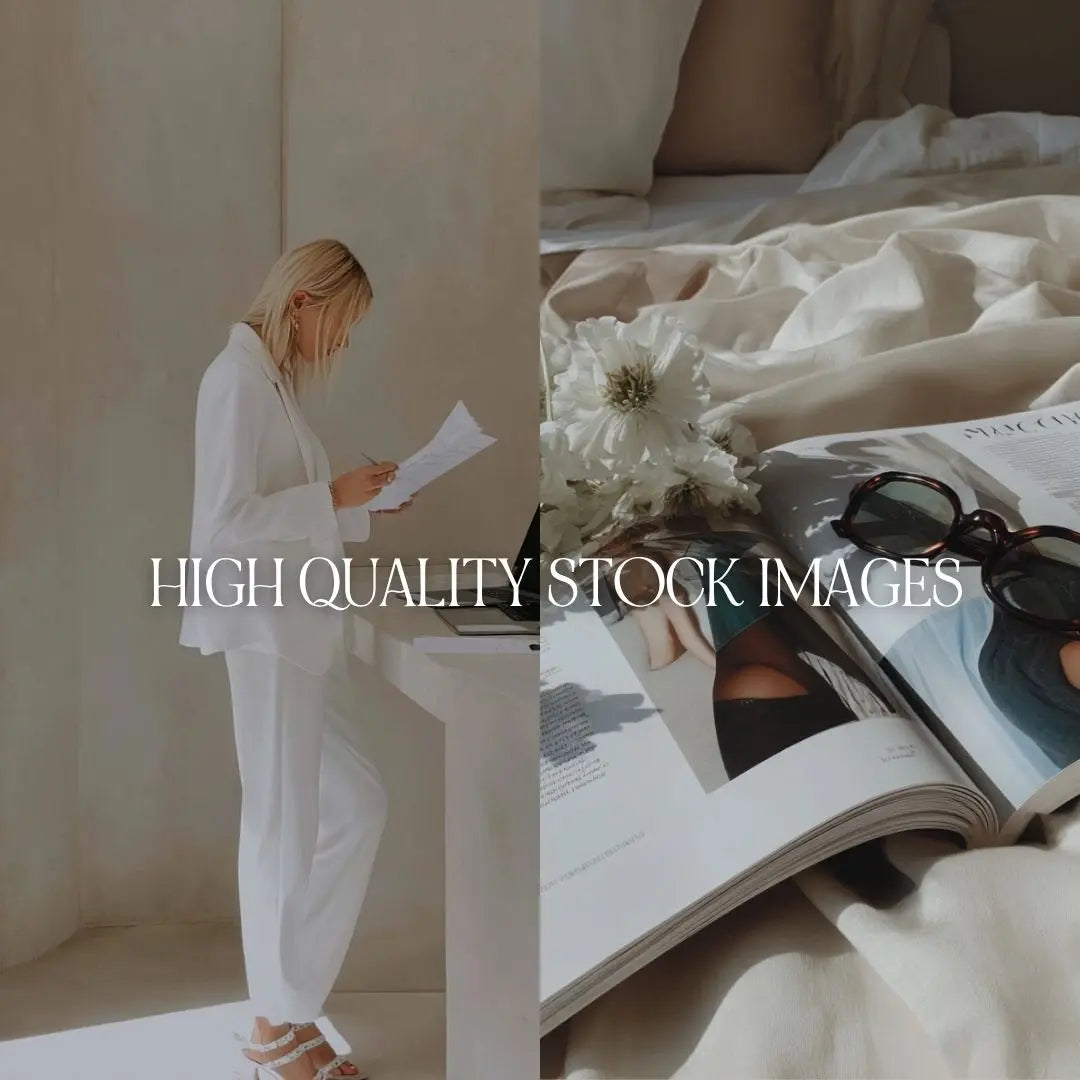 The Minimal CEO: 60 Luxury AI Stock Images with PLR & MRR | Boundless PLR Boundless PLR
