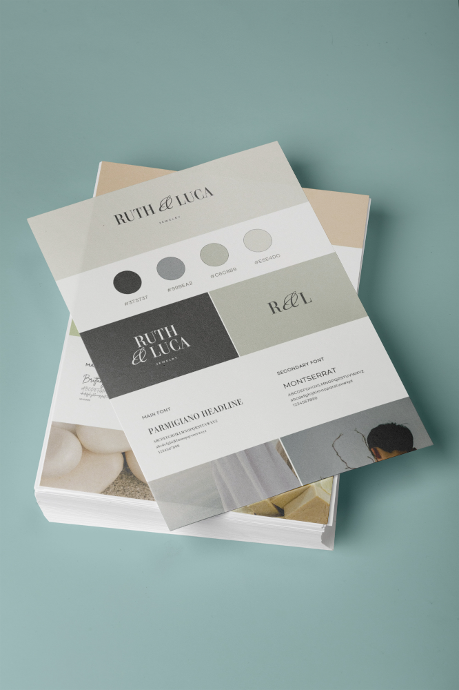 Canva Brand Board Template Kit, Logo, Color Palette, Font Pairing (MRR PLR, 3 Bonuses)