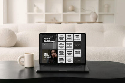 Brand Builder Carousel Pack | Editable Canva PLR & MRR Templates - PLR Instagram Templates - Boundless PLR