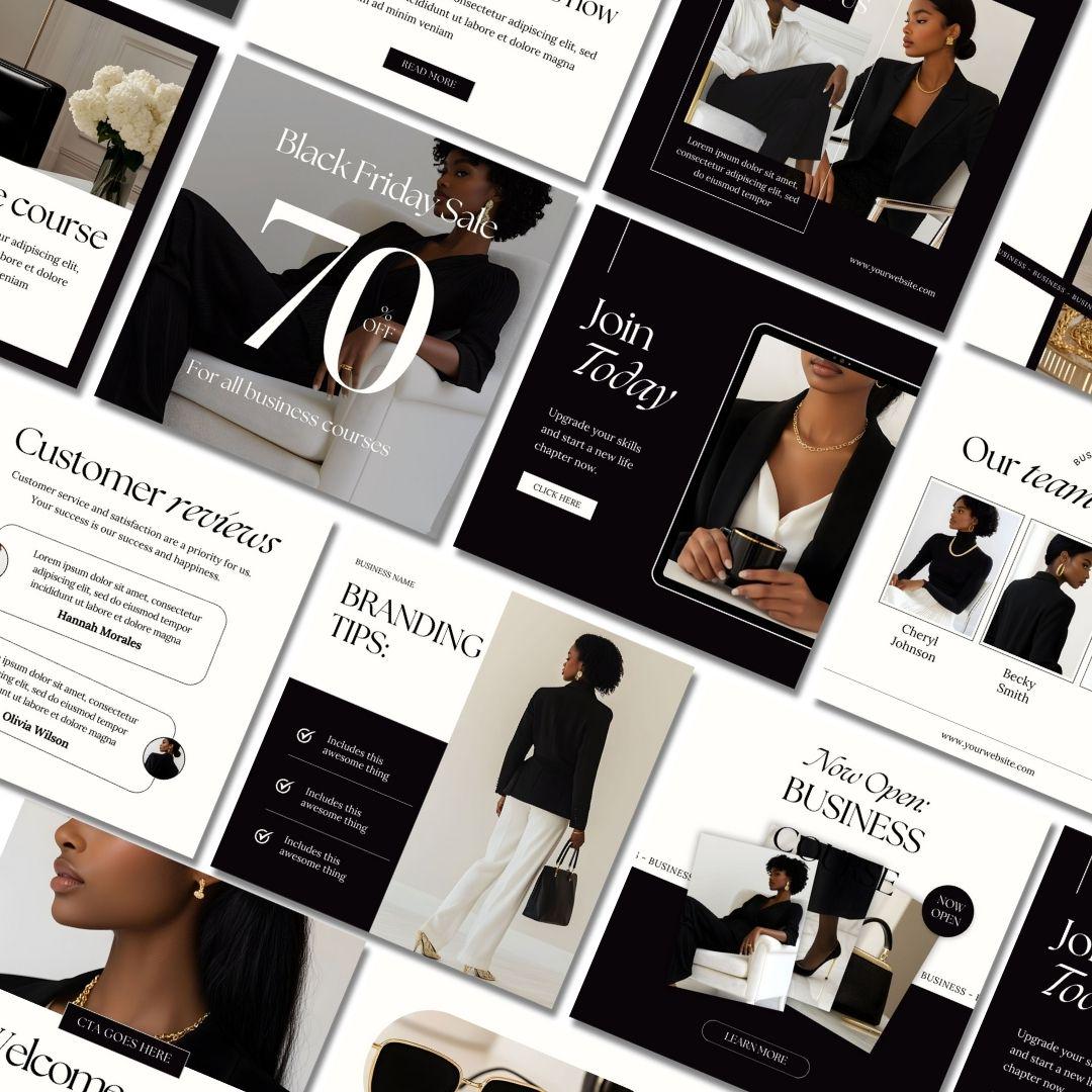 a collage of black and white images