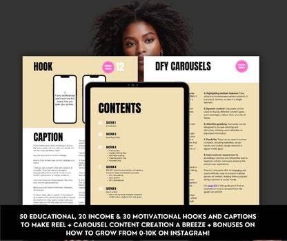 DFY Reels and Carousels for Instagram - MRR & PLR - Images & Reels - Boundless PLR