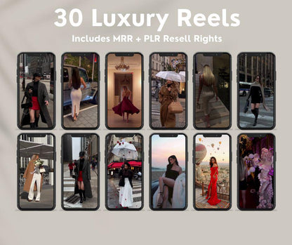 Vol 3: Instagram Reels, Hooks, Captions & Covers | Editable PLR & MRR - Boundless PLR