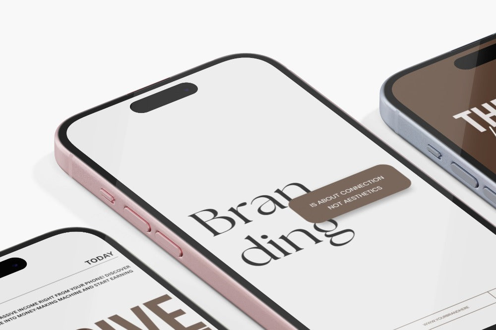 Canva Editable Instagram Templates | MRR Marketing | Vertical Brown Social Media Bundle (1080x1350 + 1080x1920) | PLR & MRR Resell Rights Boundless PLR