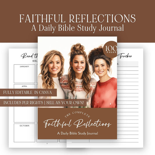 Divine Journaling: Bible Study Companion with MRR and PLR Rights