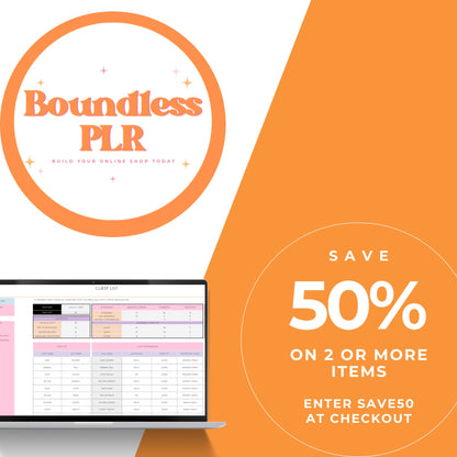 Wedding Planner Spreadsheet with PLR & MRR Licensing - Perfect for Digital Sellers