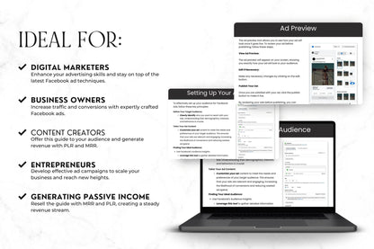Mastering Facebook Ads: A Beginner's Guide with PLR & MRR - Boundless PLR