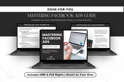Mastering Facebook Ads: A Beginner's Guide with PLR & MRR - Boundless PLR