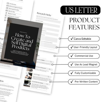 How to Create and Sell Digital Products eBook - PLR & MRR