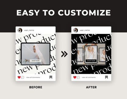 Instagram Post Templates for Digital Product Sellers | PLR + MRR Resell Rights - Boundless PLR