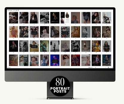 a computer screen with a bunch of pictures on it