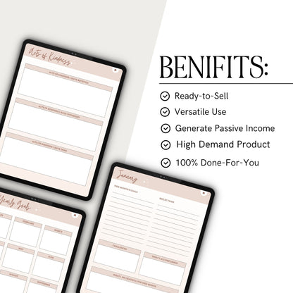 Faith & Prayer Journal with Master Resell Rights (MRR)