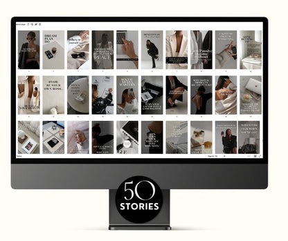 Aesthetic Post & Story Templates Bundle | PLR + MRR Resell Rights - Boundless PLR