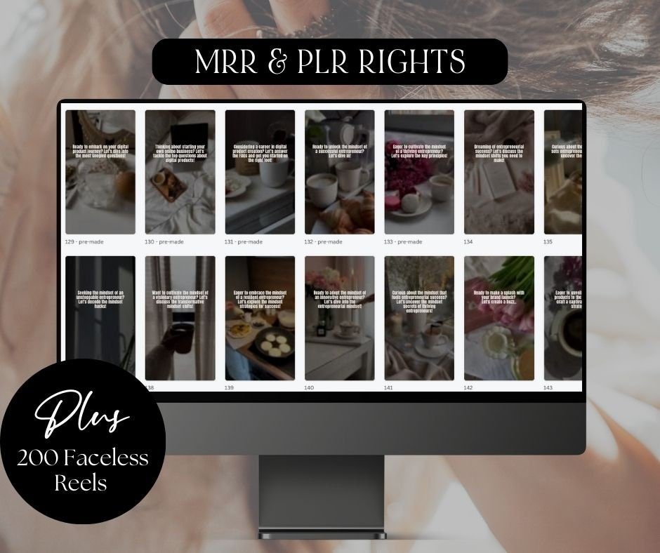 The Reel Attraction Masterclass – Instagram Reels Guide with MRR & PLR - MRR Courses to Sell - Boundless PLR