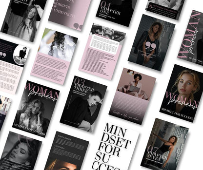 Womanpreneur Mindset for Success | 90-Page Guide with MRR & PLR - Boundless PLR