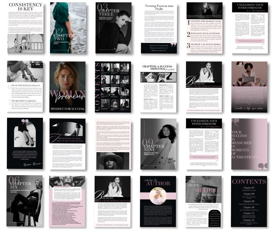 Womanpreneur Mindset for Success | 90-Page Guide with MRR & PLR - Boundless PLR