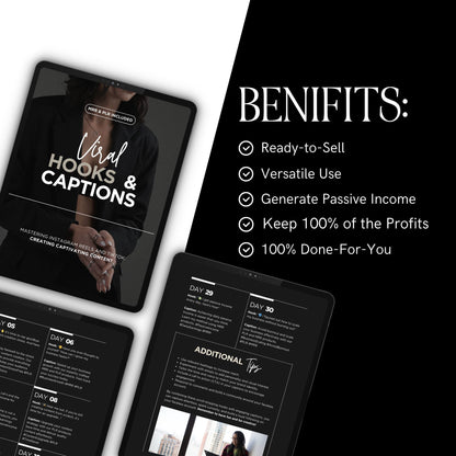 30-Day Instagram Reels & TikTok Content Guide - MRR & PLR