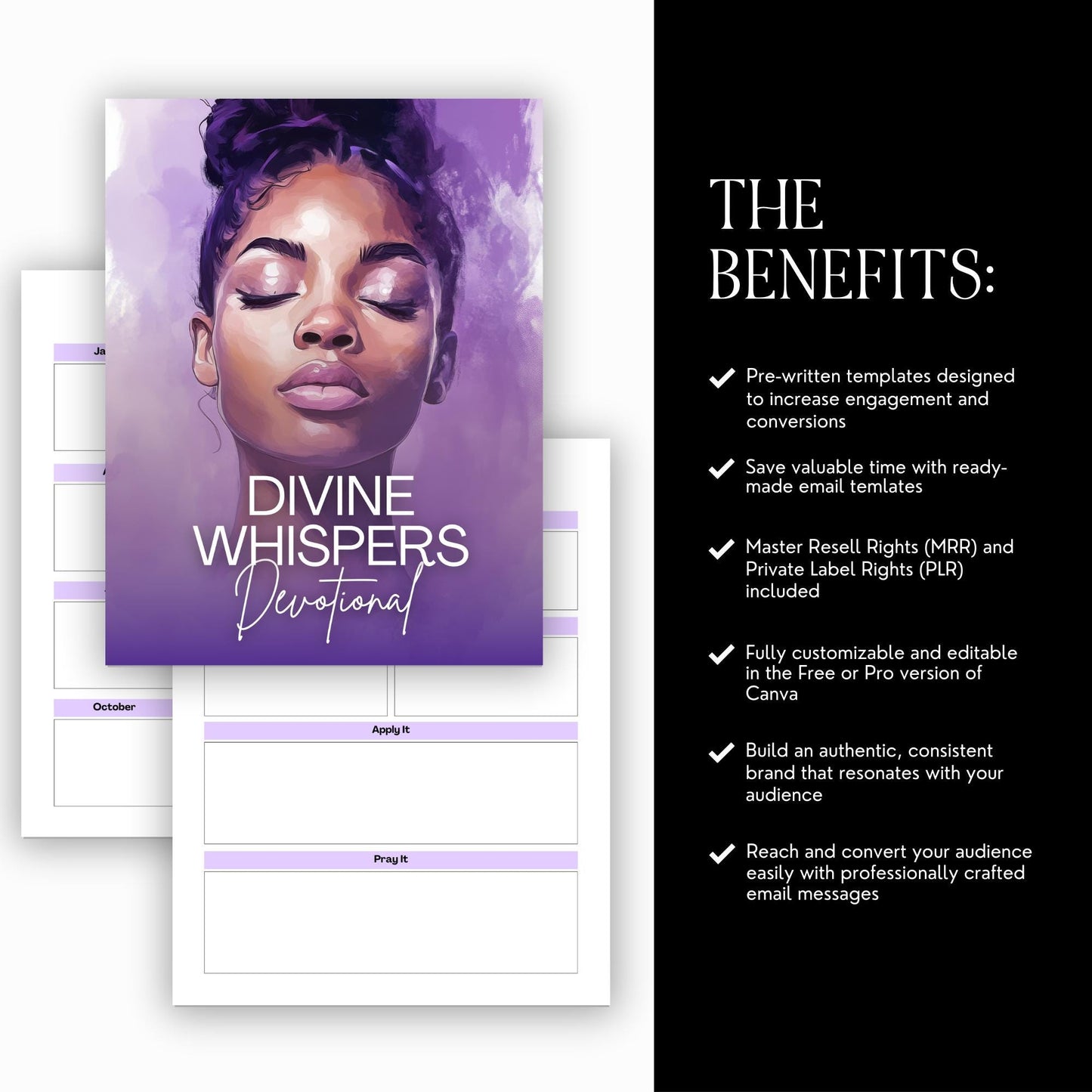 Customizable Christian Planner with MRR & PLR | Enrich Your Devotions