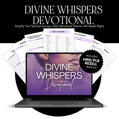 Customizable Christian Planner with MRR & PLR | Enrich Your Devotions