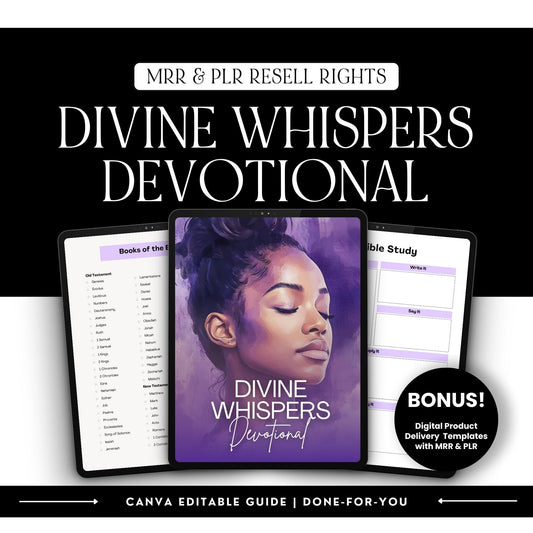 Customizable Christian Planner with MRR & PLR | Enrich Your Devotions