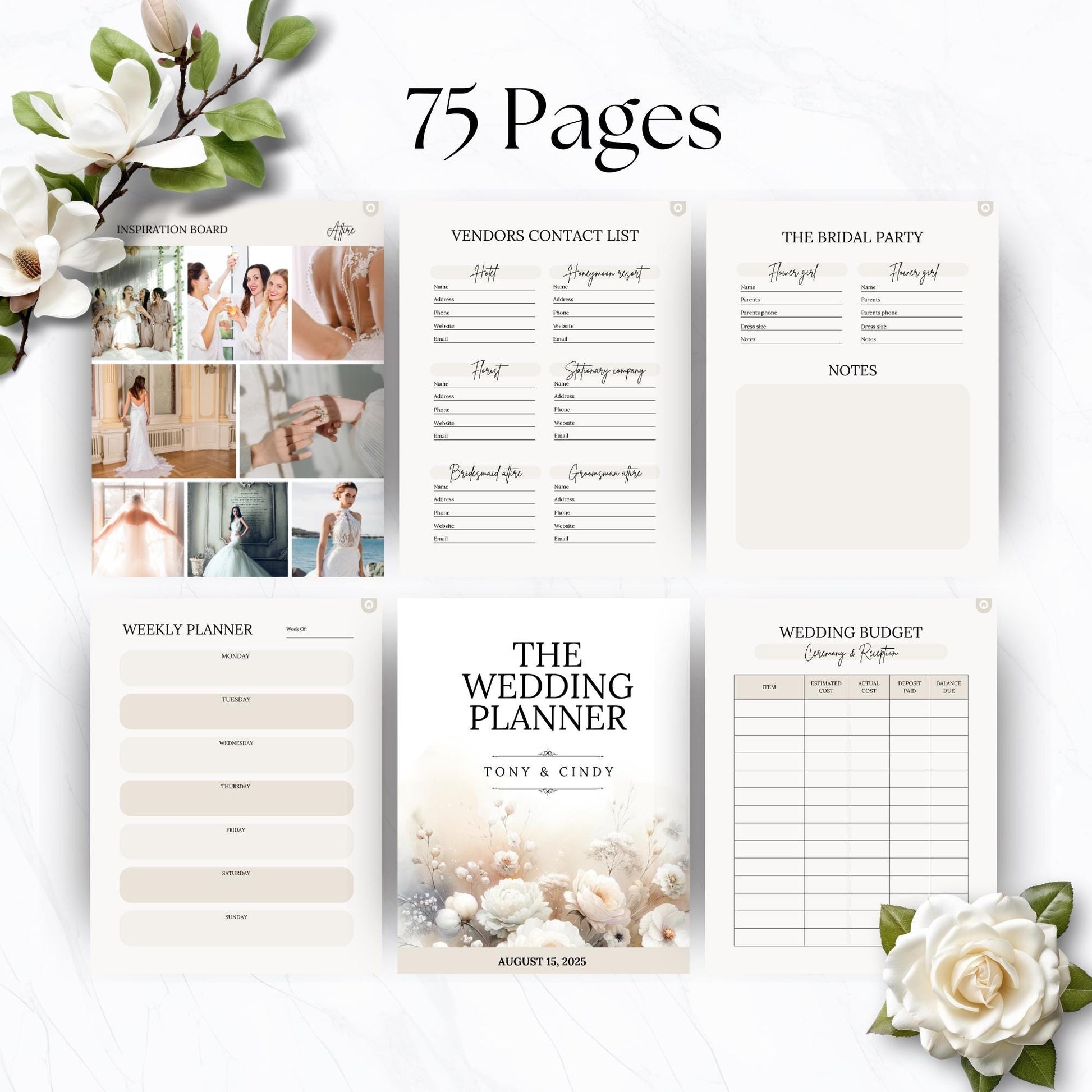 Comprehensive Wedding Planner Template with MRR & PLR for Resellers - Master Resell Rights - Boundless PLR