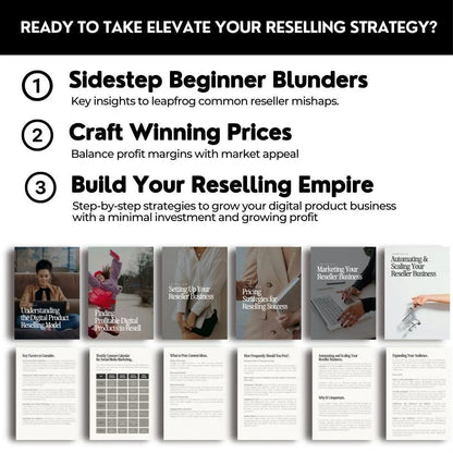 The Reseller’s Playbook – MRR & PLR Digital Product Bundle - Master Resell Rights - Boundless PLR