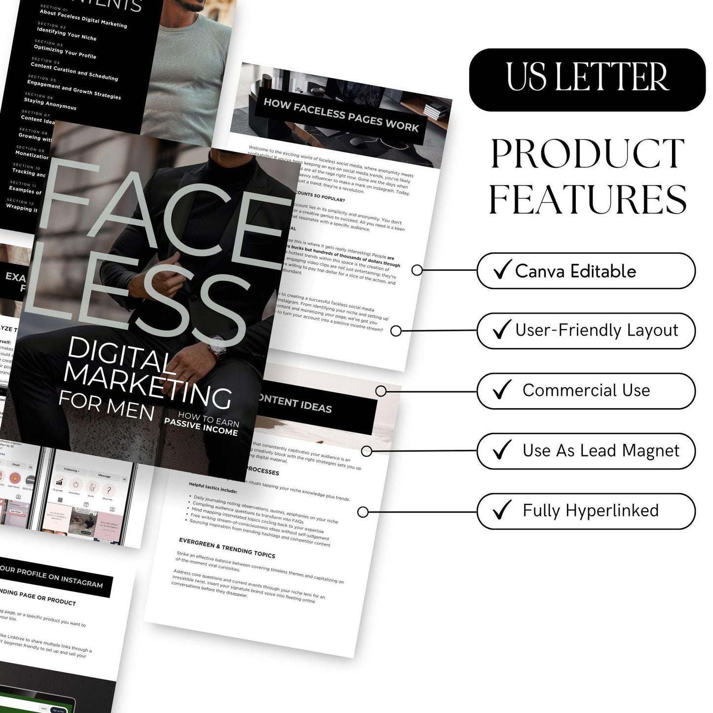 Customizable Faceless Digital Marketing Guide | Master Resell Rights (MRR) + Private Label Rights (PLR)