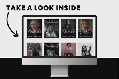 Womanpreneur Mindset for Success | 90-Page Guide with MRR & PLR